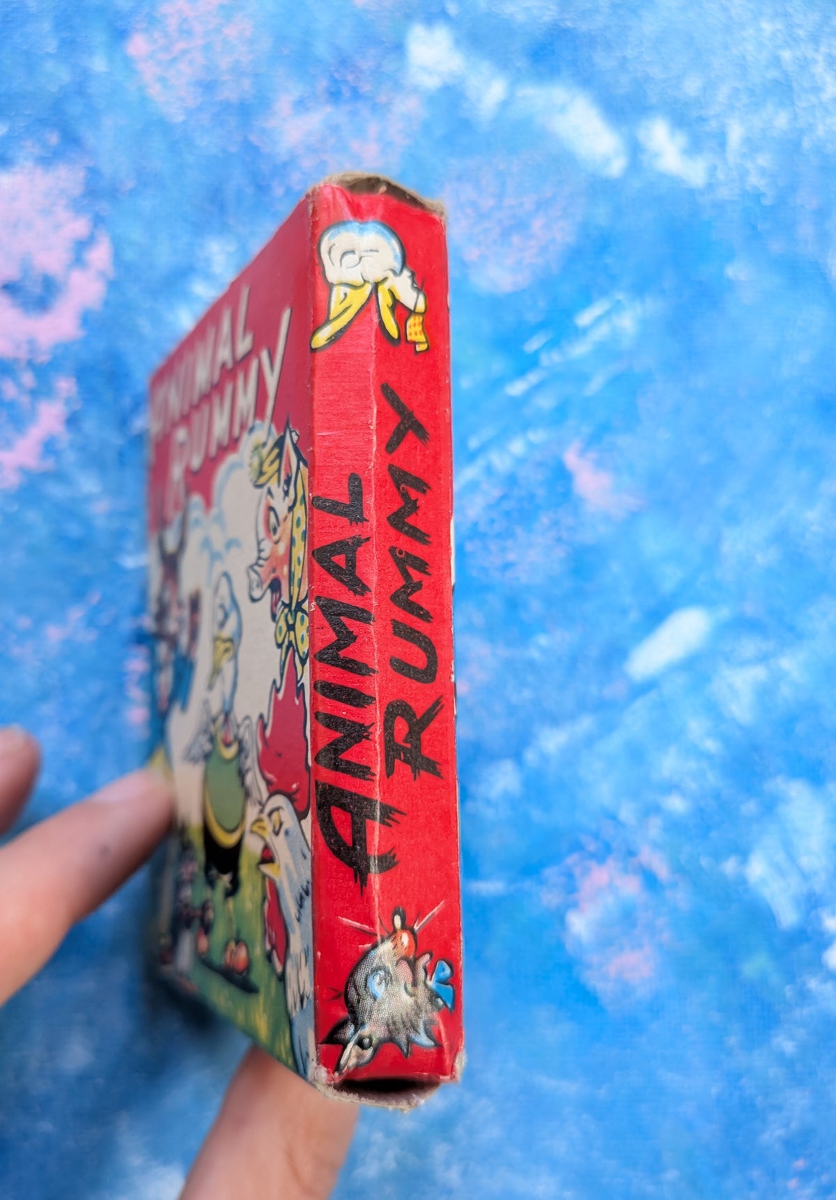 Vintage Animal Rummy Card Game - Clifford Series - 1950s Approx