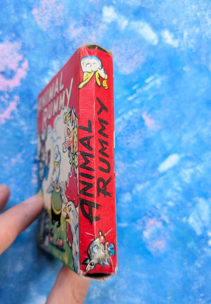 Vintage Animal Rummy Card Game - Clifford Series - 1950s Approx