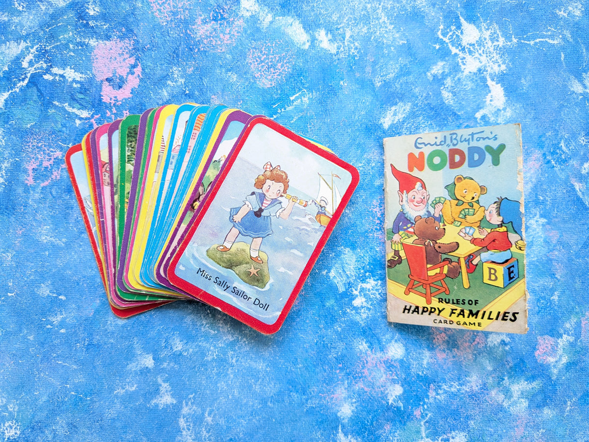Vintage Enid Blyton's Noddy Happy Families Card Game - 1995 - Sampson Low