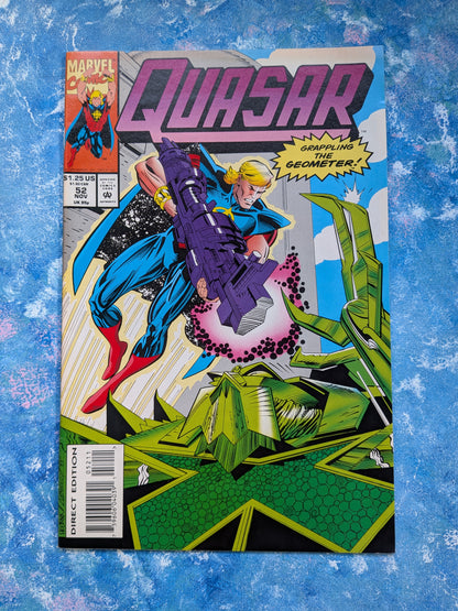 Quasar #52 - 1993 - Marvel Comic Book