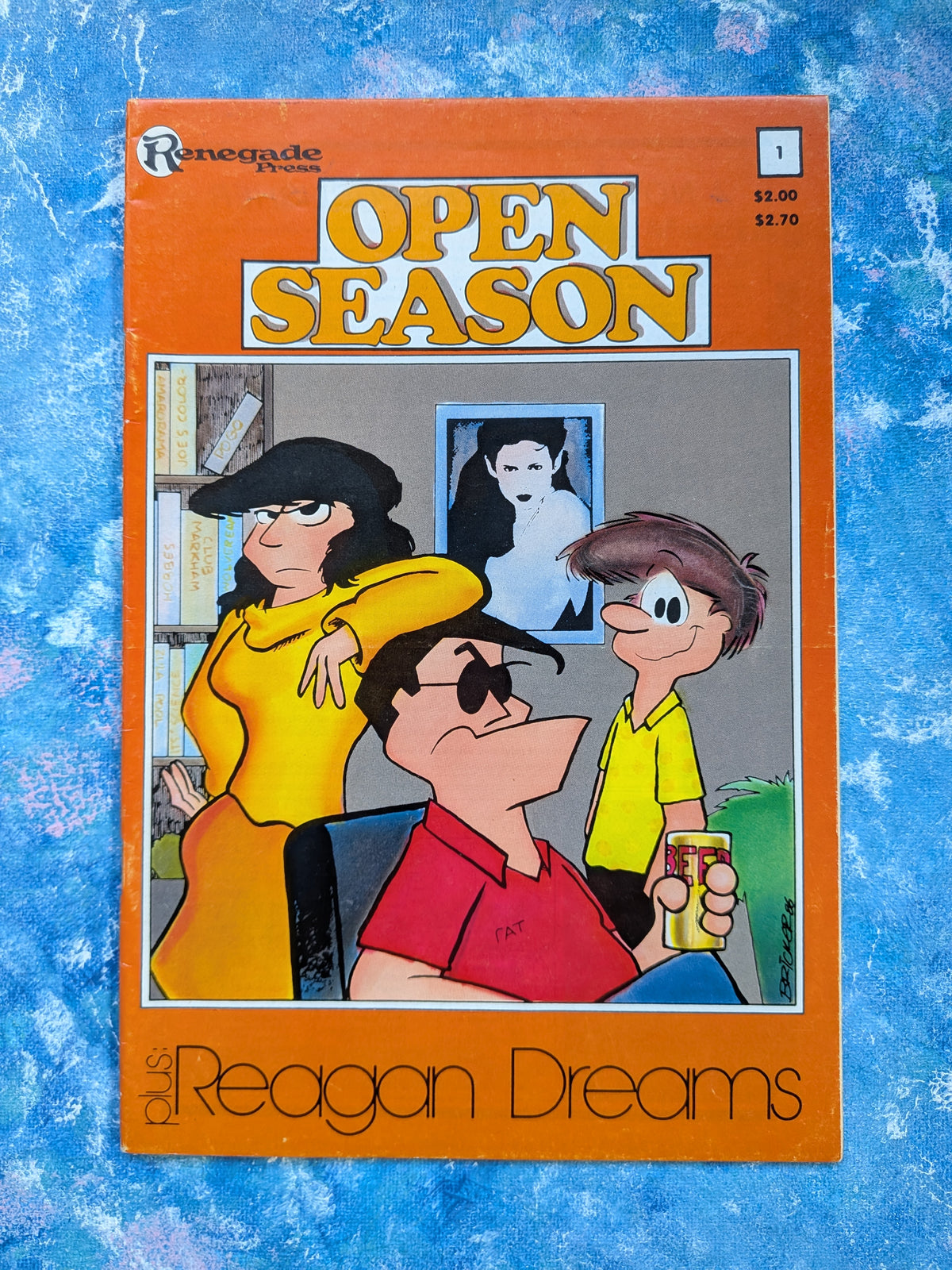 Open Season #1 - 1986 - Renegade Press Comic Book