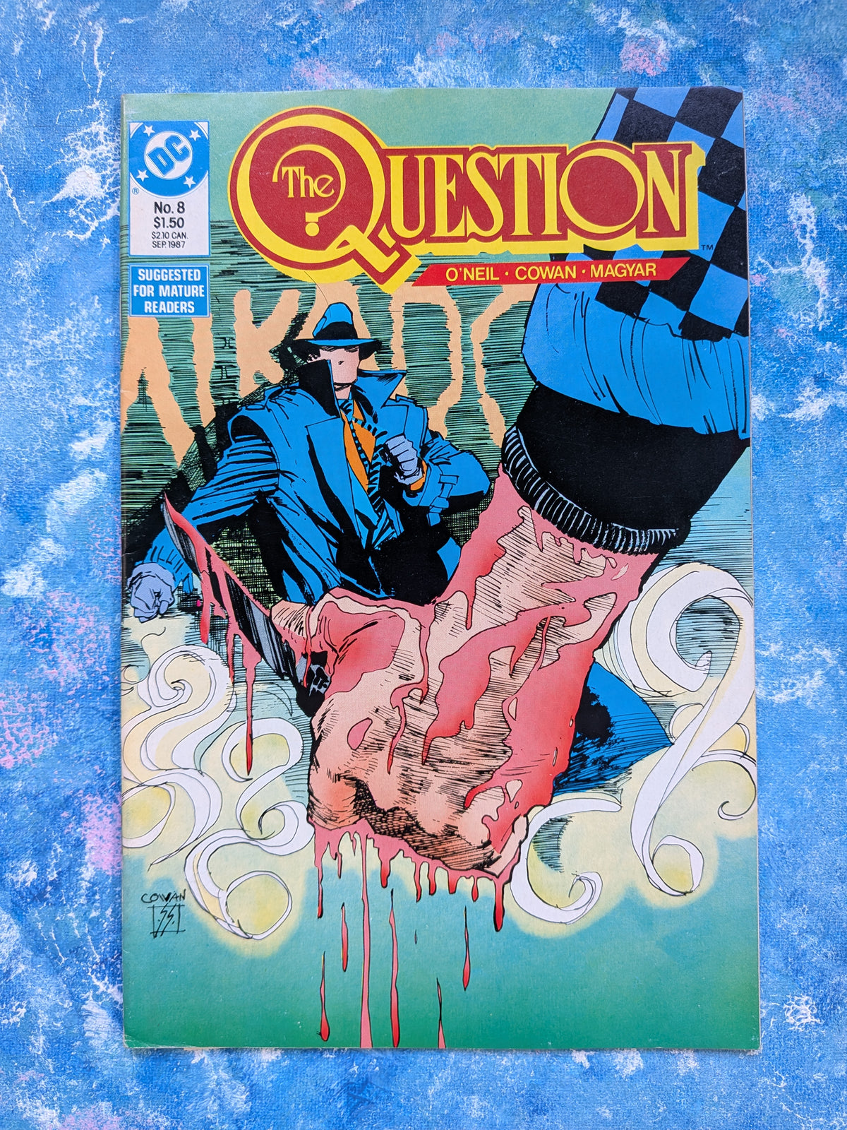 The Question #8 - 1987 - DC Comic Book