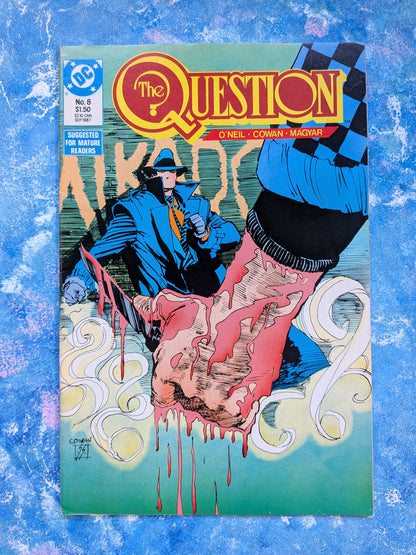 The Question #8 - 1987 - DC Comic Book