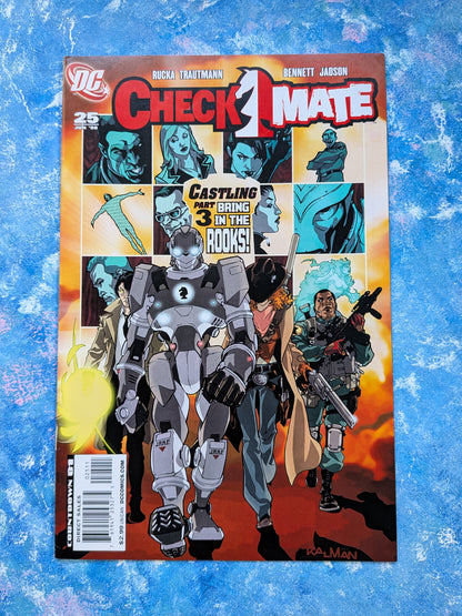 Checkmate #25 - 1st Appearance of Tyson Sykes - 2008 - DC Comic Book