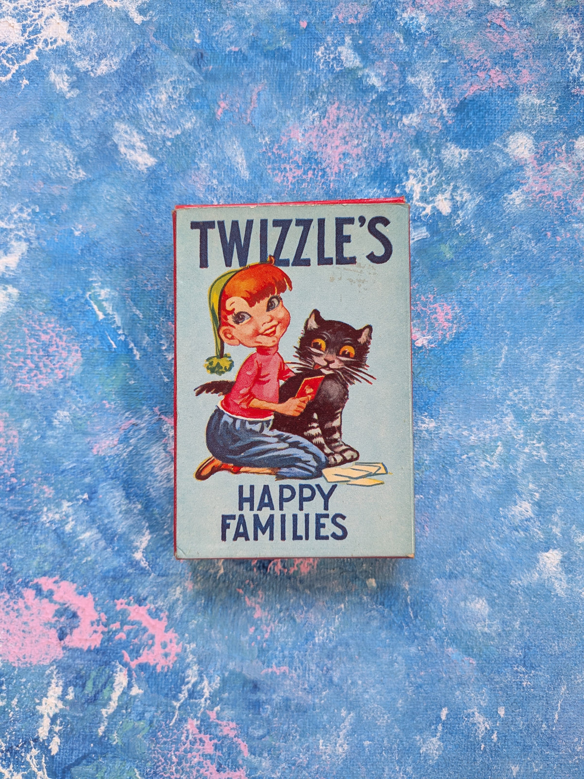 Vintage Twizzle's Happy Families Card Game Set - Ariel Productions Ltd - 1950s
