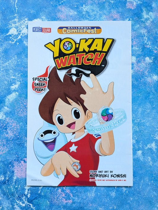 Yo-Kai Watch Preview Mini Manga - Halloween ComicFest