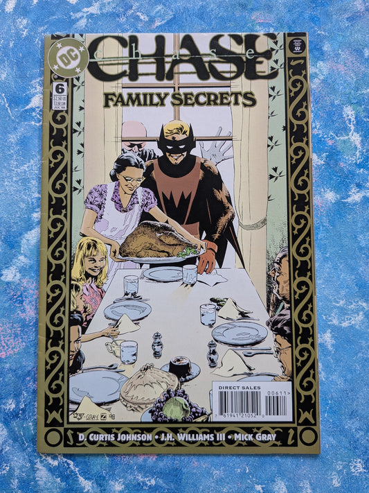 Chase: Family Secrets #6 - 1st App Justice Experience - 1998 - DC Comic Book
