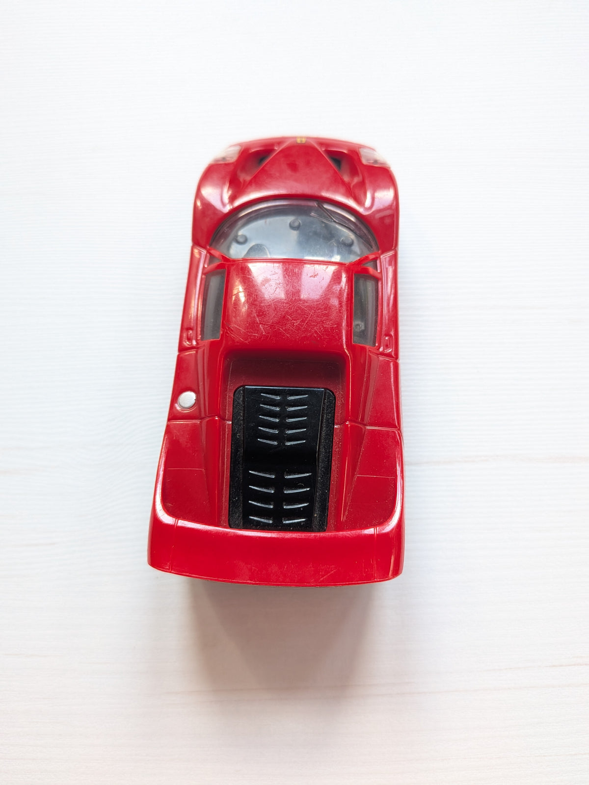Red Ferrari F50 Shell V-Power Pull Back N Go Plastic Toy Car