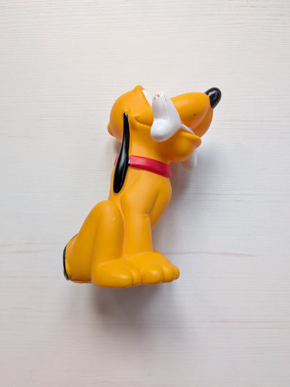 Vintage Disney Classic Pluto Vinyl Plastic Figure - The Disney Store