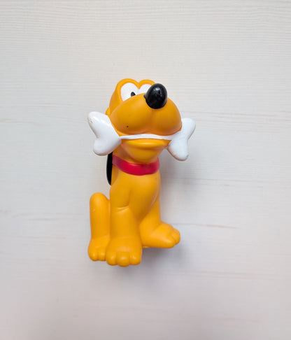 Vintage Disney Classic Pluto Vinyl Plastic Figure - The Disney Store