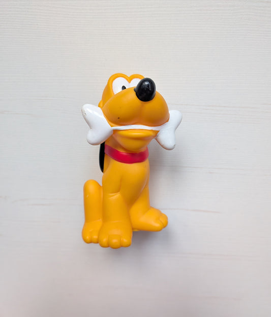 Vintage Disney Classic Pluto Vinyl Plastic Figure - The Disney Store