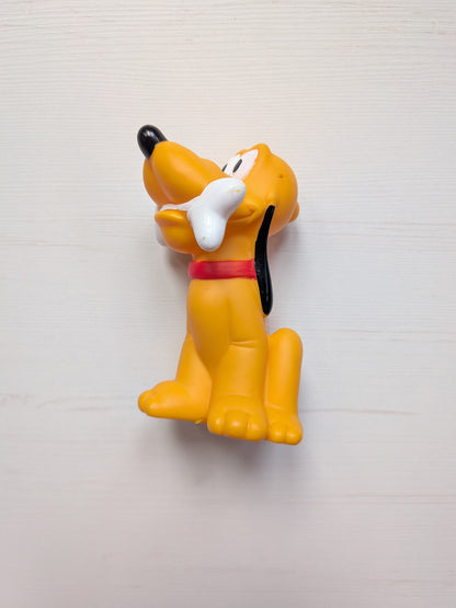 Vintage Disney Classic Pluto Vinyl Plastic Figure - The Disney Store