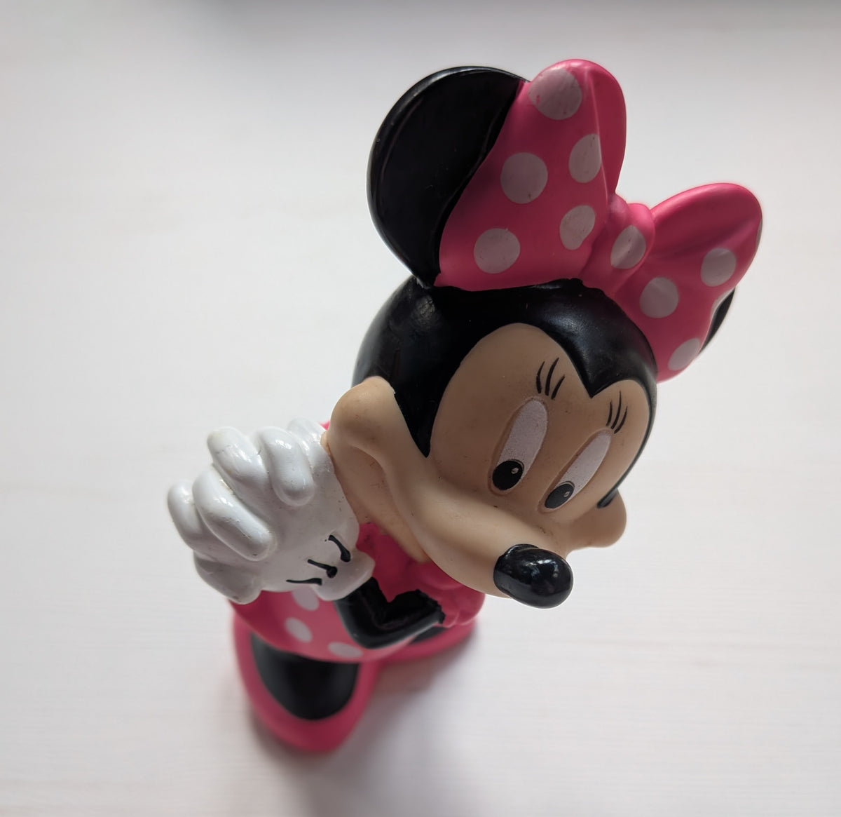 Vintage Disney Classic Minnie Mouse Vinyl Plastic Figure