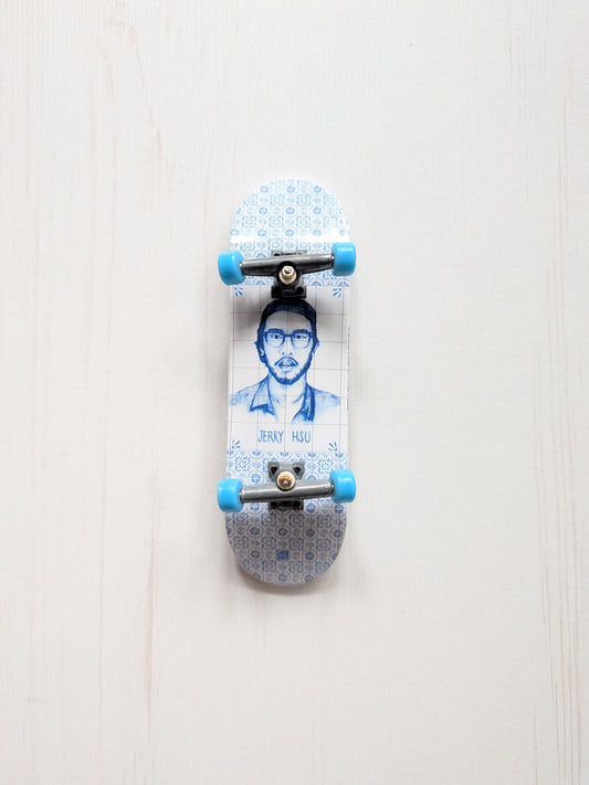Rare Tech Deck Jerry Hsu Talavera Deck Miniature Skateboard
