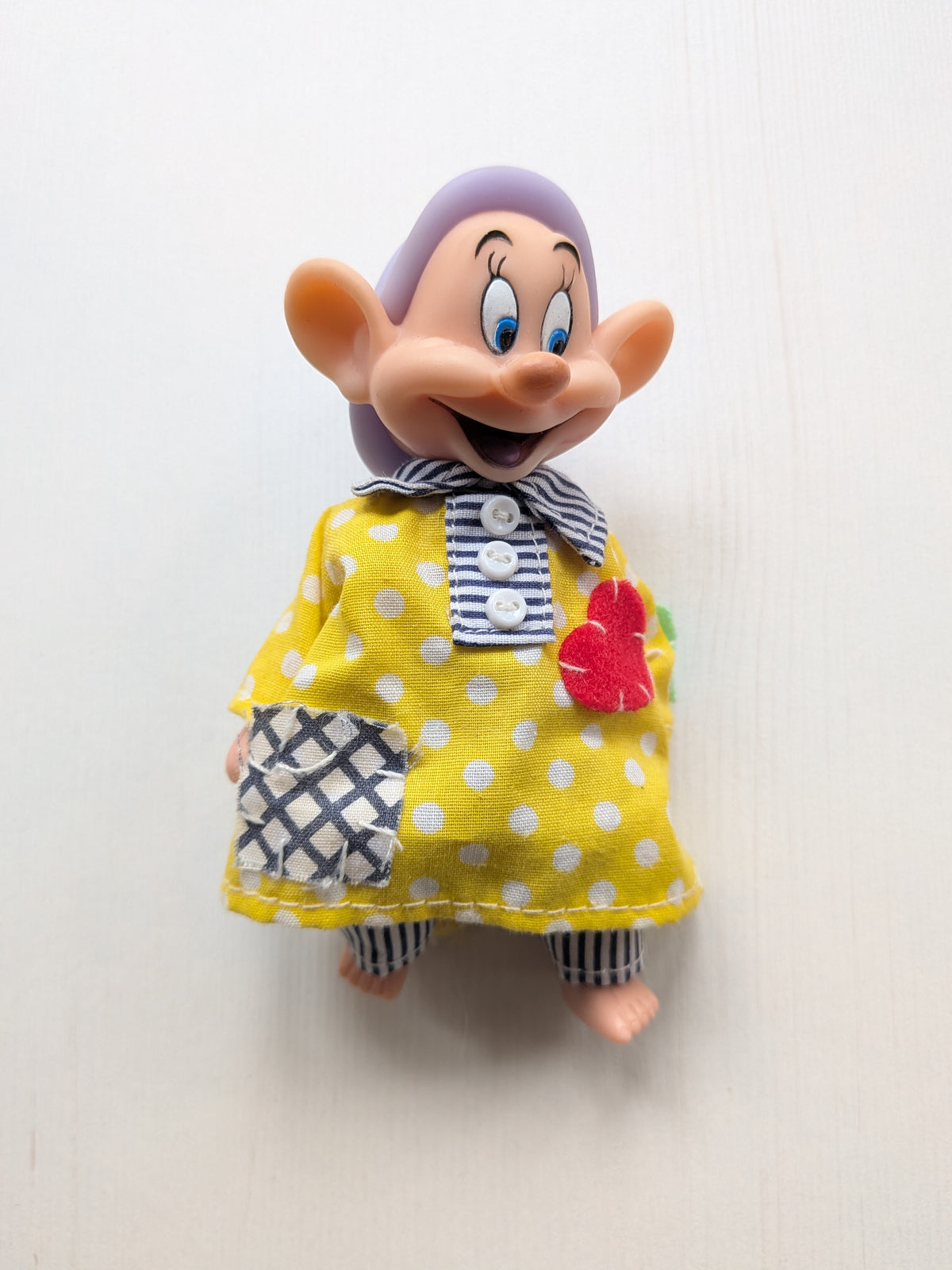 Vintage Dopey Snow White And The Seven Dwarfs Toy - Disney