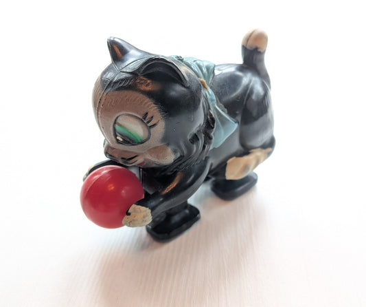 Vintage Disney's Pinocchio Figaro Cat Ramp Walker Toy - 1950s - Marx Toys