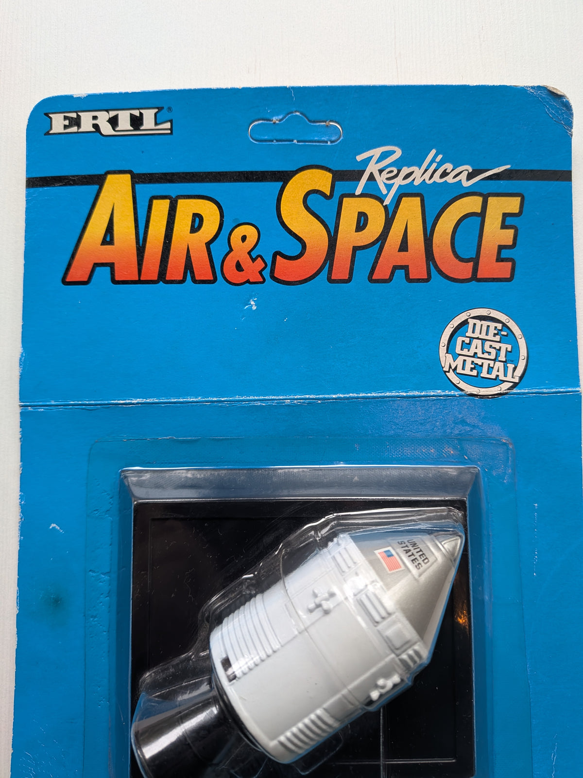 Vintage ERTL Air & Space Series Columbia Command Module Metal Replica, 1990