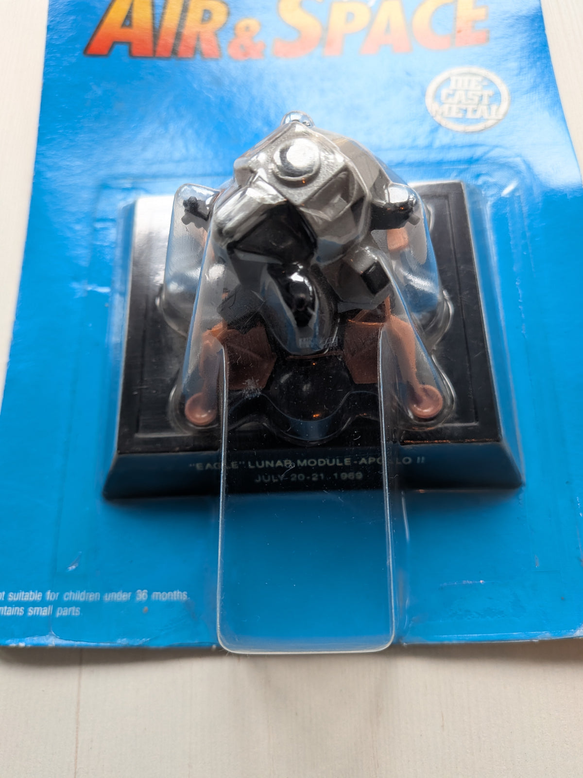 Vintage ERTL Air & Space Series Eagle Lunar Module Metal Replica, 1990