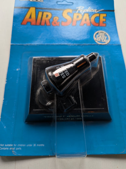 Vintage ERTL Air & Space Series Project Mercury Friendship 7 Metal Replica, 1990