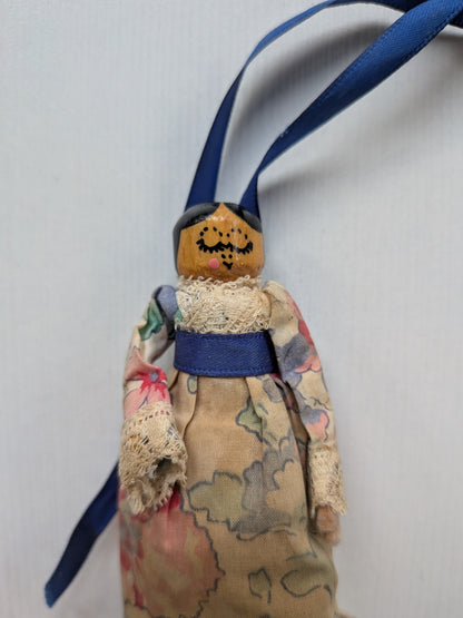 Rare Vintage Liberty of London Potpourri Girl Lavender Doll - 1970s Approx
