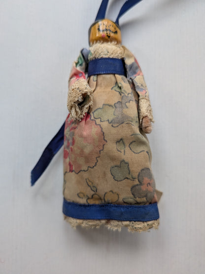 Rare Vintage Liberty of London Potpourri Girl Lavender Doll - 1970s Approx