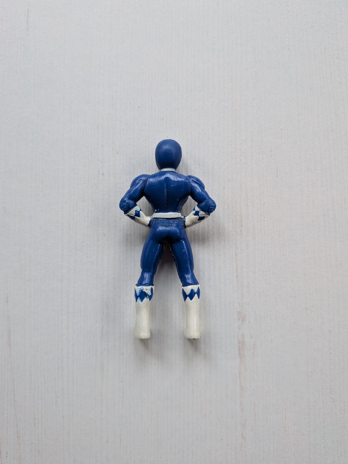 Vintage Mighty Morphin Power Rangers Blue Ranger Mini Figure - 1995 - Saban