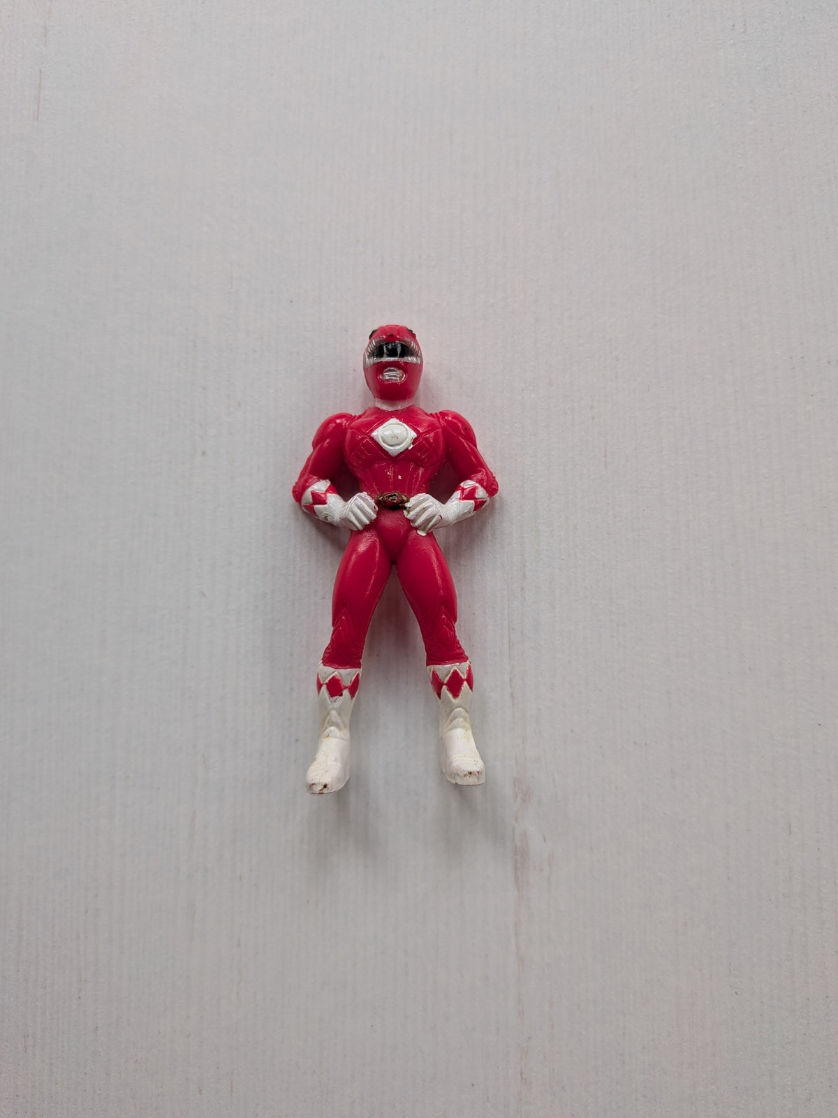 Vintage Mighty Morphin Power Rangers Red Ranger Mini Figure - 1995 - Saban