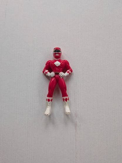 Vintage Mighty Morphin Power Rangers Red Ranger Mini Figure - 1995 - Saban