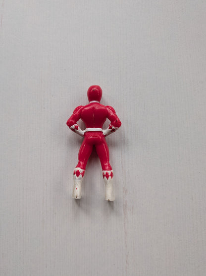 Vintage Mighty Morphin Power Rangers Red Ranger Mini Figure - 1995 - Saban