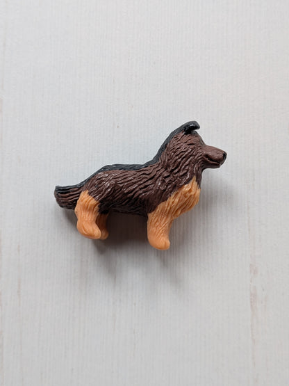 Vintage Puppy In My Pocket Rough Collie Figure - 1994