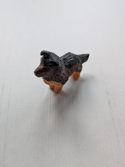 Vintage Puppy In My Pocket Rough Collie Figure - 1994
