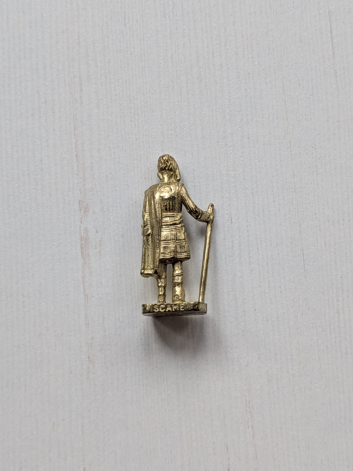 Vintage Kinder Surprise Metal Scot 4 Figure