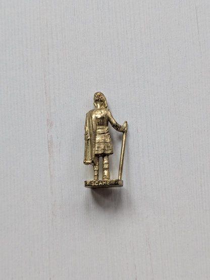 Vintage Kinder Surprise Metal Scot 4 Figure