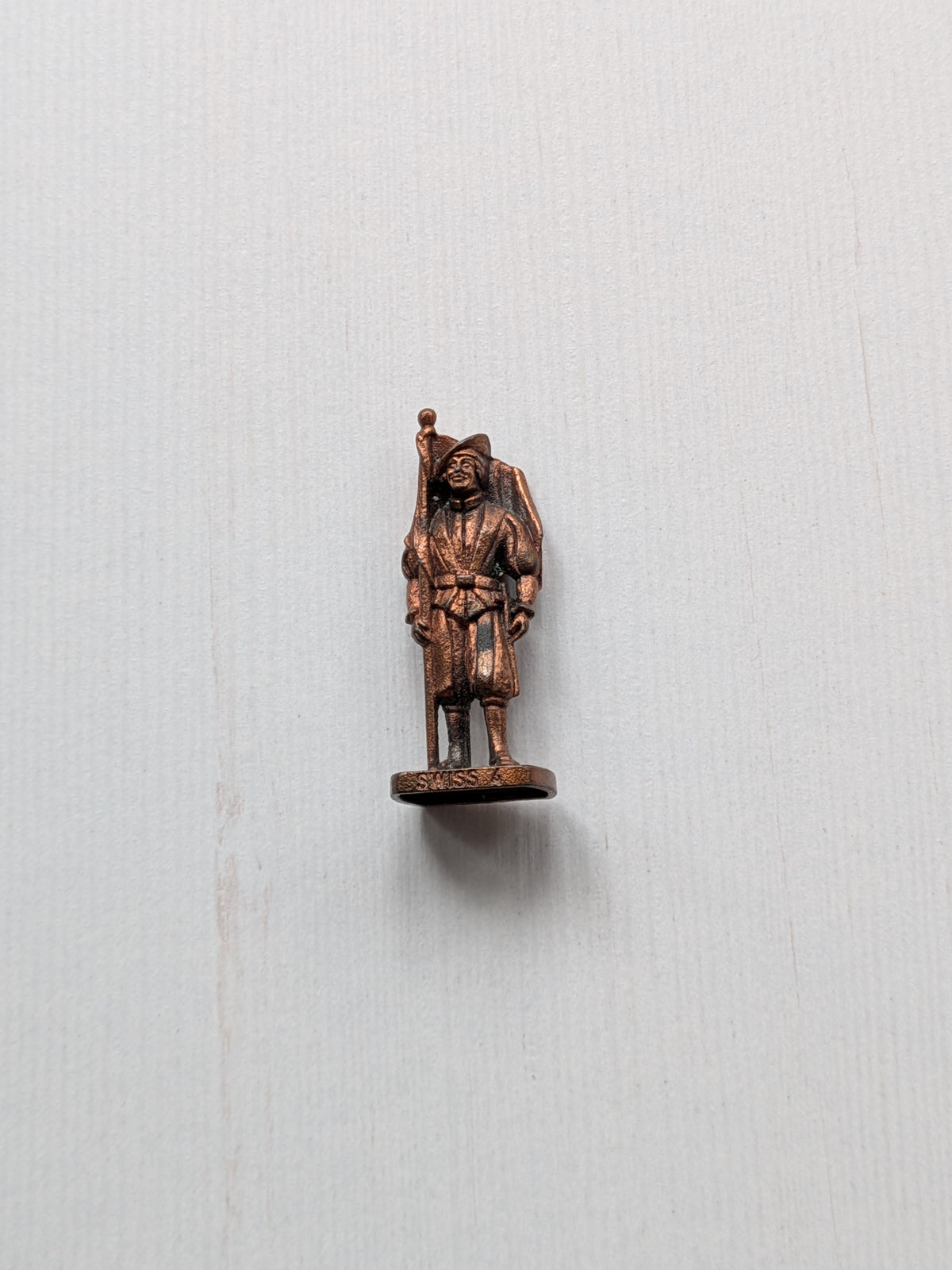 Vintage Kinder Surprise Metal Swiss 4 Figure