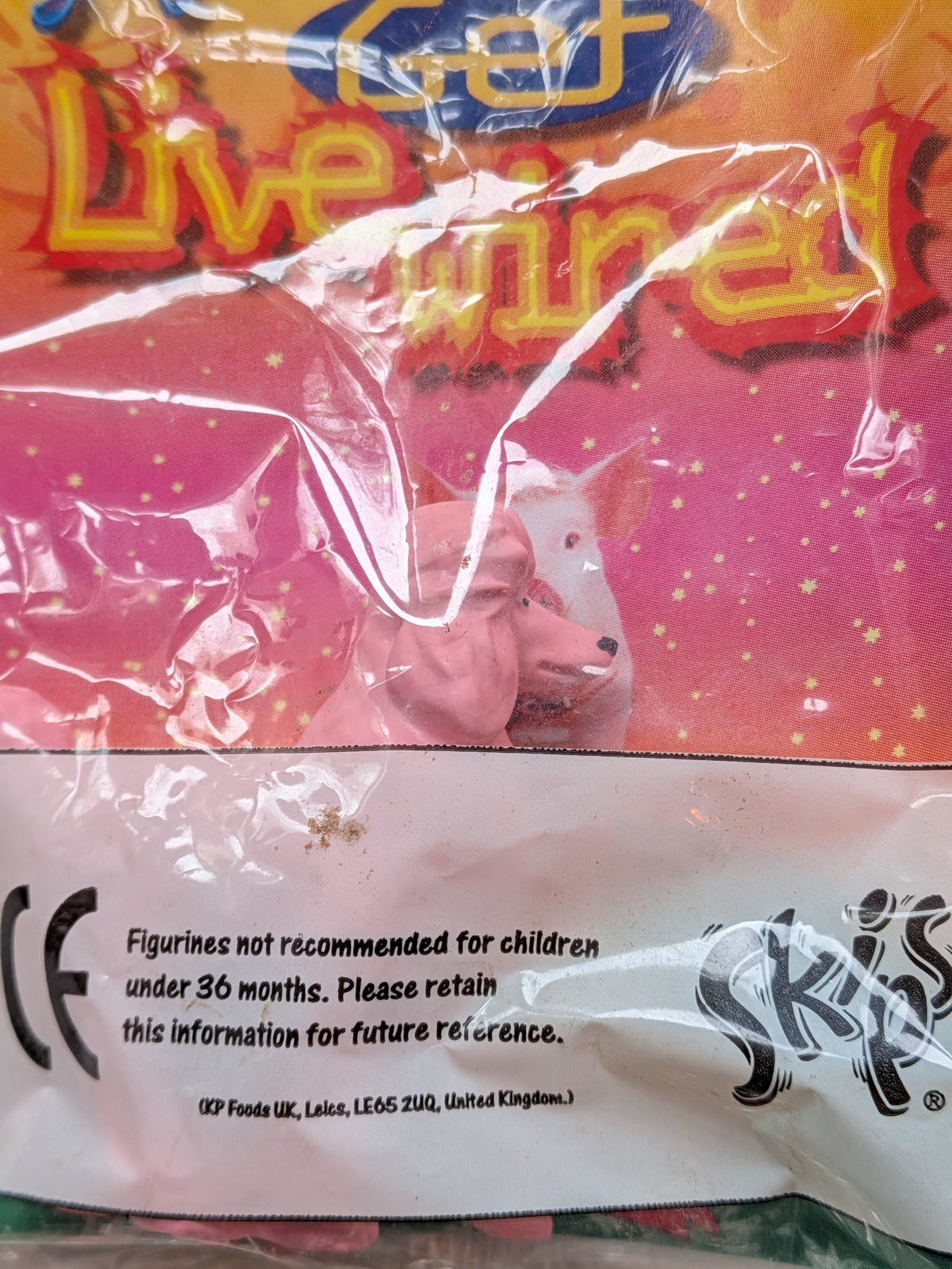 Vintage Skips "Get Live Wired" Babe and Friends Pink Poodle Toy - 1998
