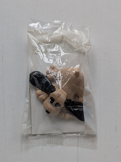 Vintage Pound Puppies Brown Puppy Cereal Toy - 1996 - Weetabix