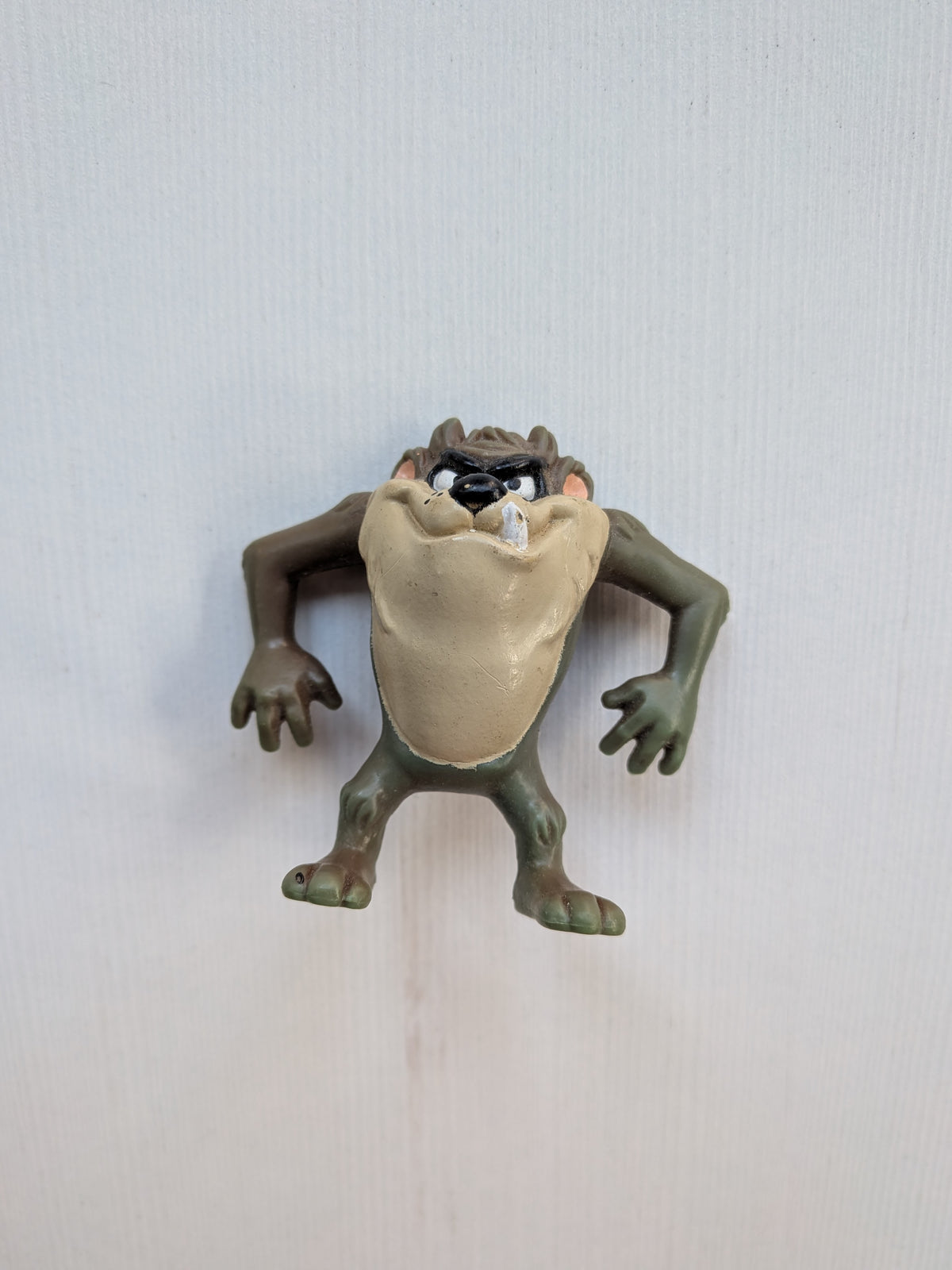 Vintage Looney Tunes Taz Tasmanian Devil Plastic Figure - 1991 - Warner Bros