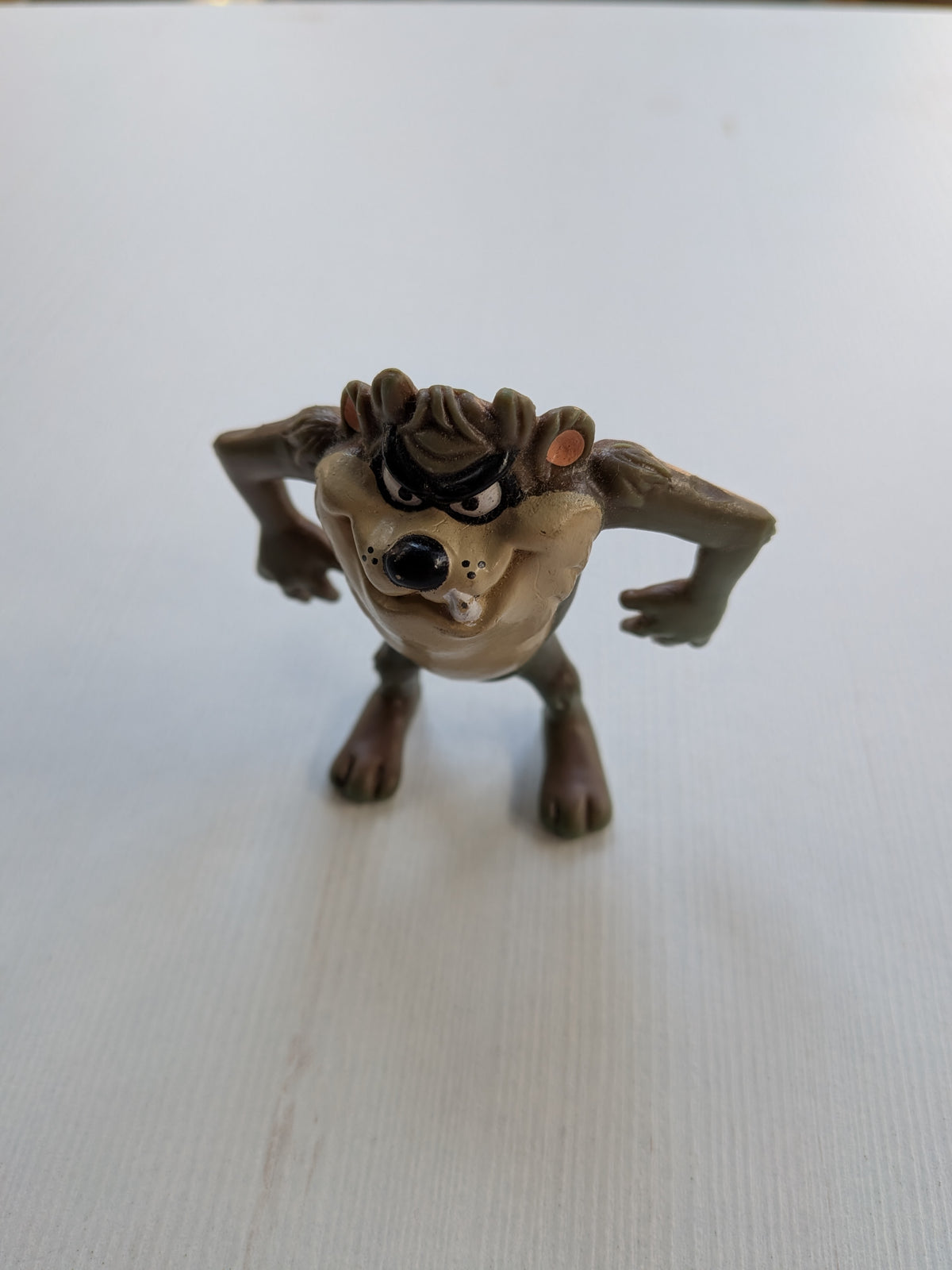 Vintage Looney Tunes Taz Tasmanian Devil Plastic Figure - 1991 - Warner Bros