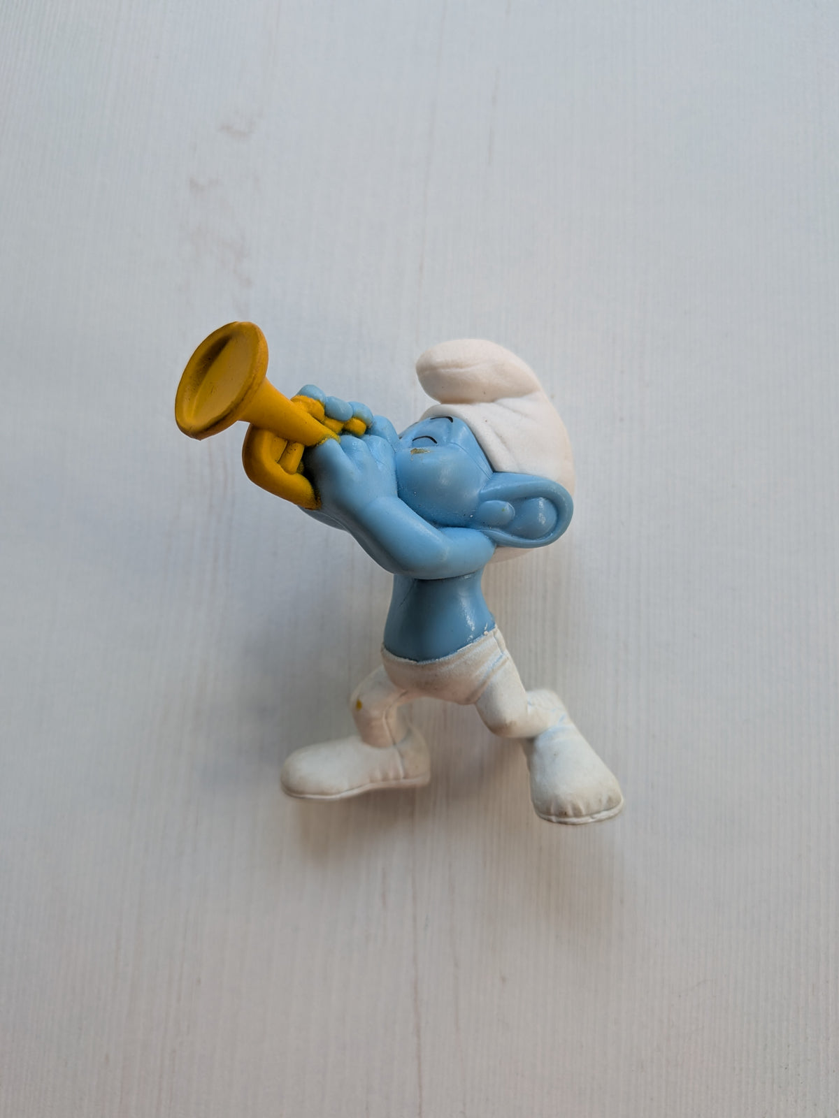The Smurfs 2 Harmony Smurf with Trumpet - 2013 - McDonald's
