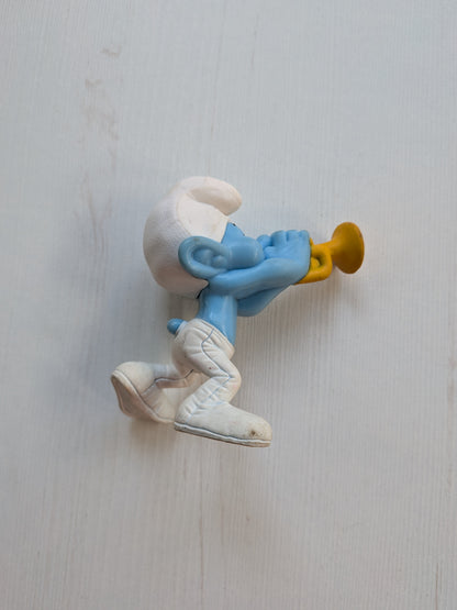 The Smurfs 2 Harmony Smurf with Trumpet - 2013 - McDonald's