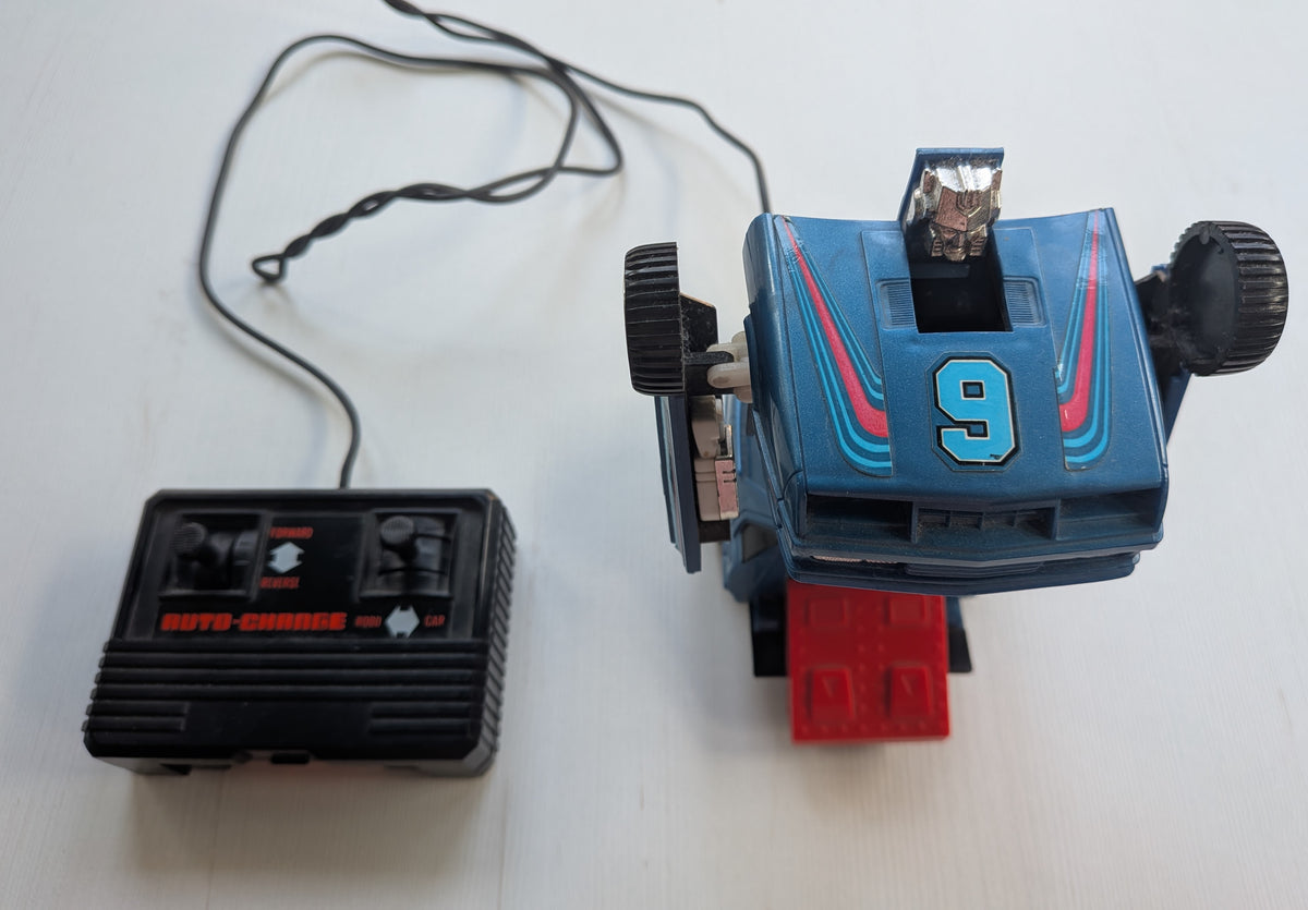 Vintage Transformable Auto Change Car Robot - 1985 - Working, See Details