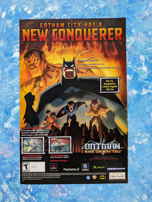 Batman: Rise of Sin Tzu 2003 Game Ubisoft Advertisement