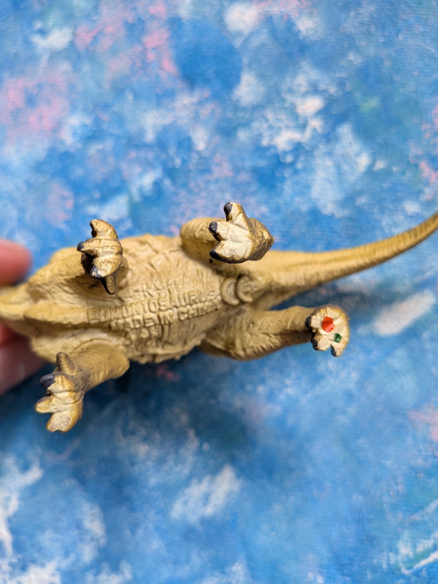 Vintage Eumontosaurus Plastic Figure - Unbranded