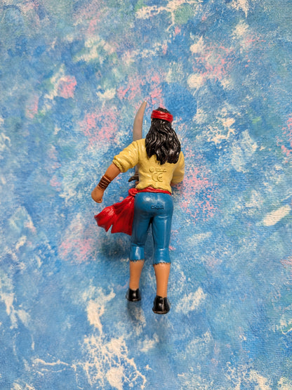 Vintage Female Pirate Plastic Figure - Early Learning Centre