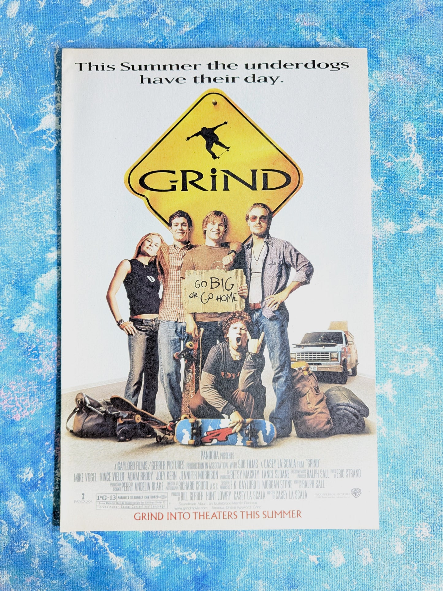 Grind 2003 Skateboarding Movie Cinema Release Advertisement