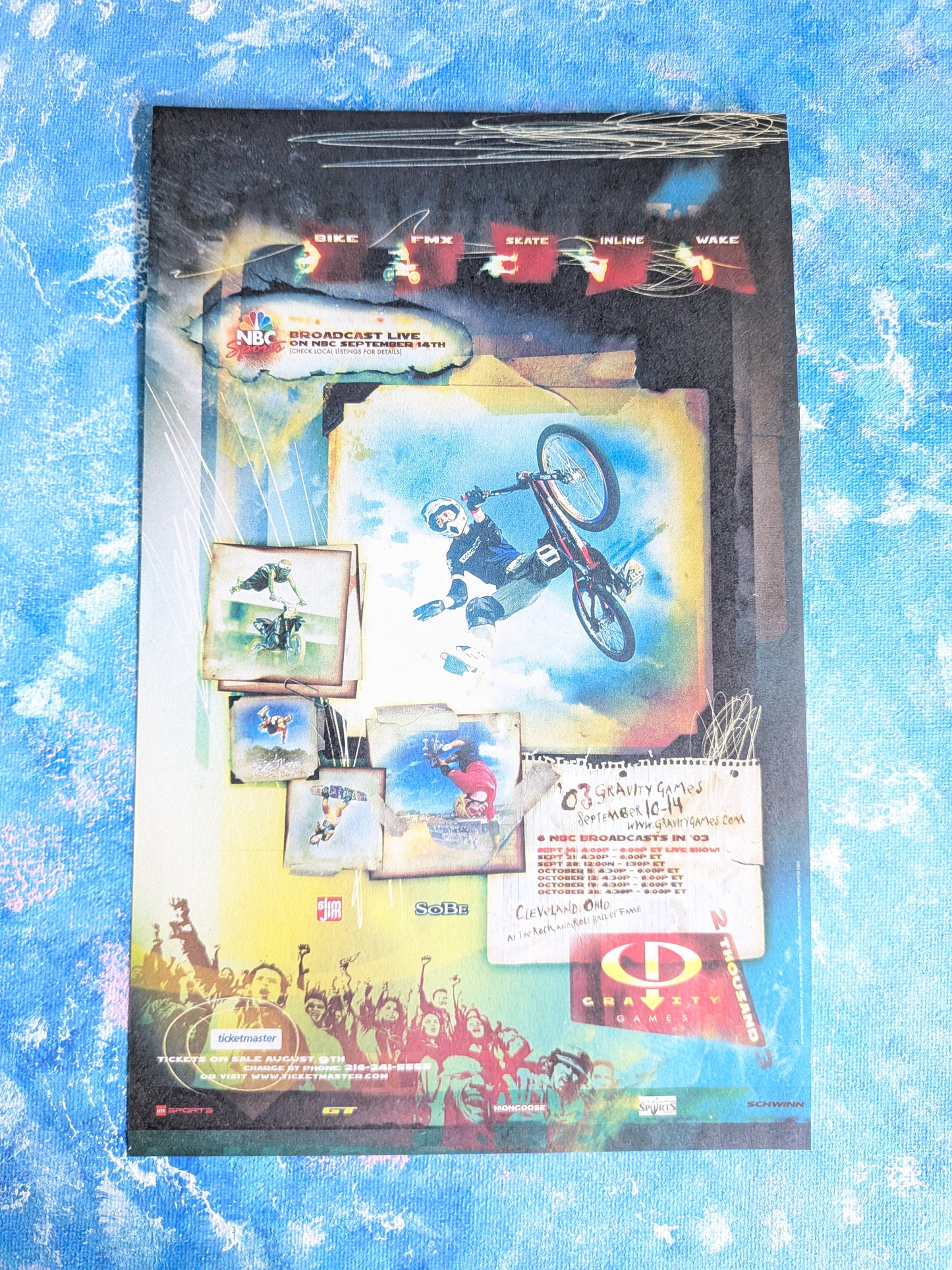 Vintage Gravity Games Extreme Sports Tournament 2003 Advertisement