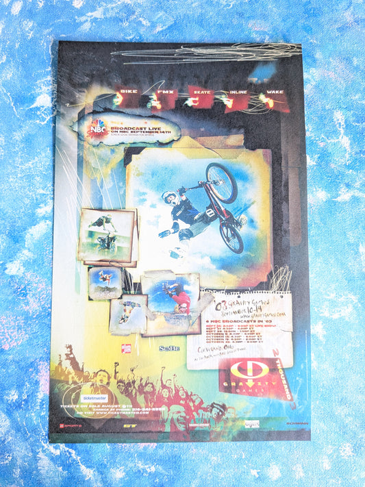 Vintage Gravity Games Extreme Sports Tournament 2003 Advertisement