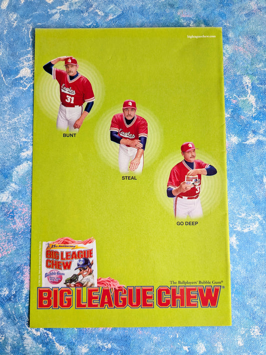 Vintage Big League Chew The Ballplayer's Bubble Gum 2005 Advertisement