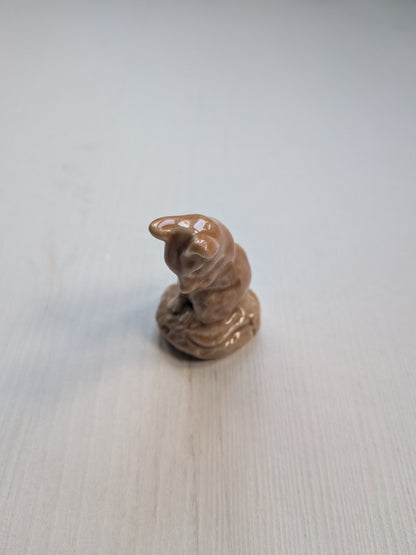Wade Whimsies Mouse (Seated) Small Figurine