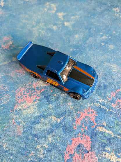 Hotwheels Circle Trucker #20 Blue Diecast Car - 2010
